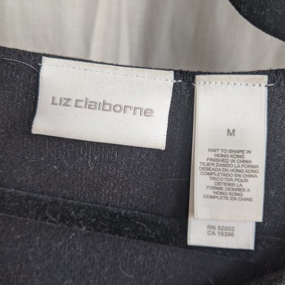 Liz Claiborne Cropped Sweater - Picture 3 of 3